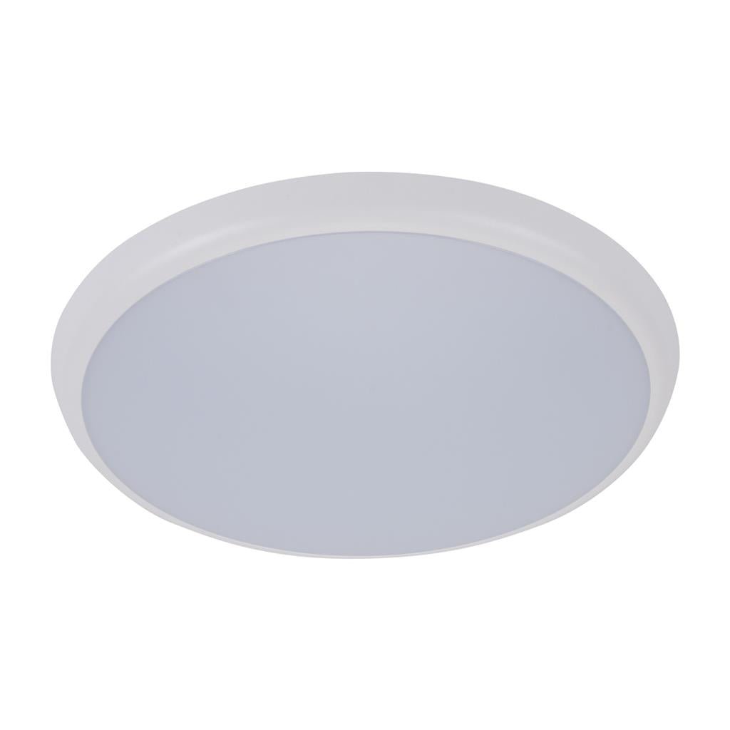 Domus SOLAR - 15W/25W/35W Round Tricolour Slimline Switchable IP44 LED Ceiling Light - Mases LightingDomus