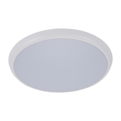Domus SOLAR - 15W/25W/35W Round Tricolour Slimline Switchable IP44 LED Ceiling Light - Mases LightingDomus