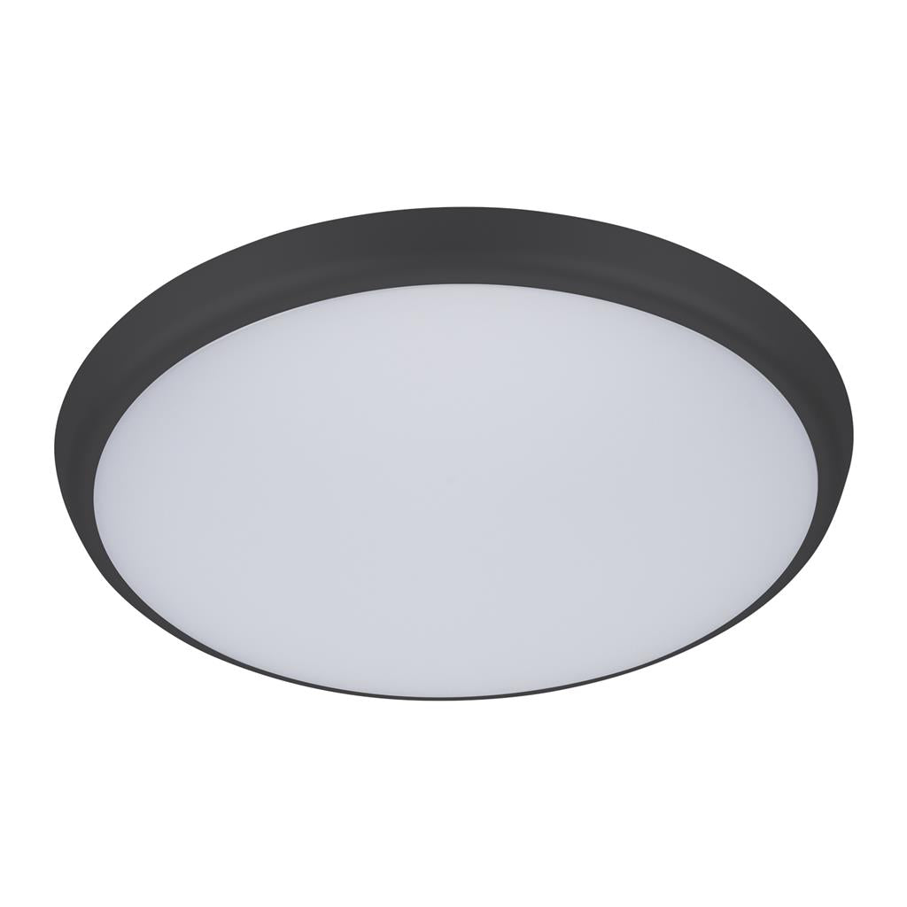 Domus SOLAR - 15W/25W/35W Round Tricolour Slimline Switchable IP44 LED Ceiling Light - Mases LightingDomus
