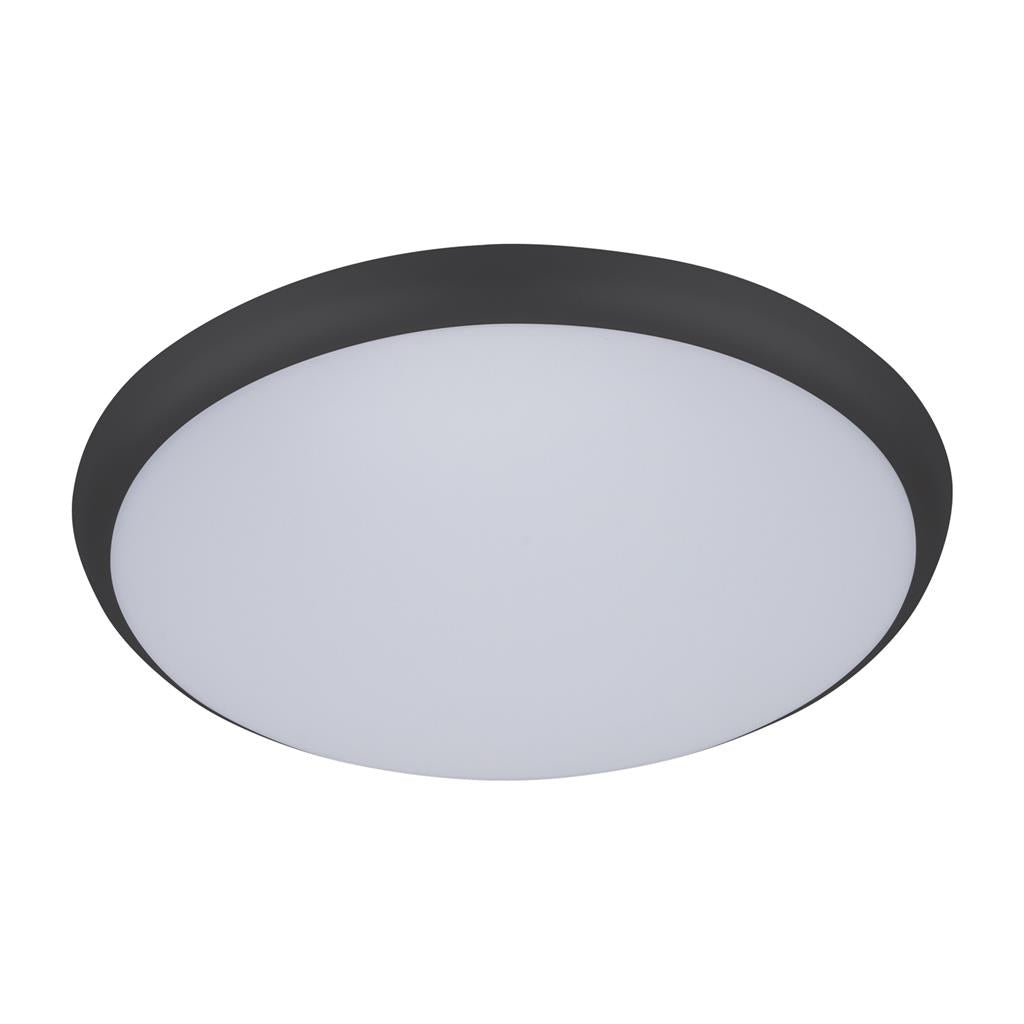 Domus SOLAR - 15W/25W/35W Round Tricolour Slimline Switchable IP44 LED Ceiling Light - Mases LightingDomus
