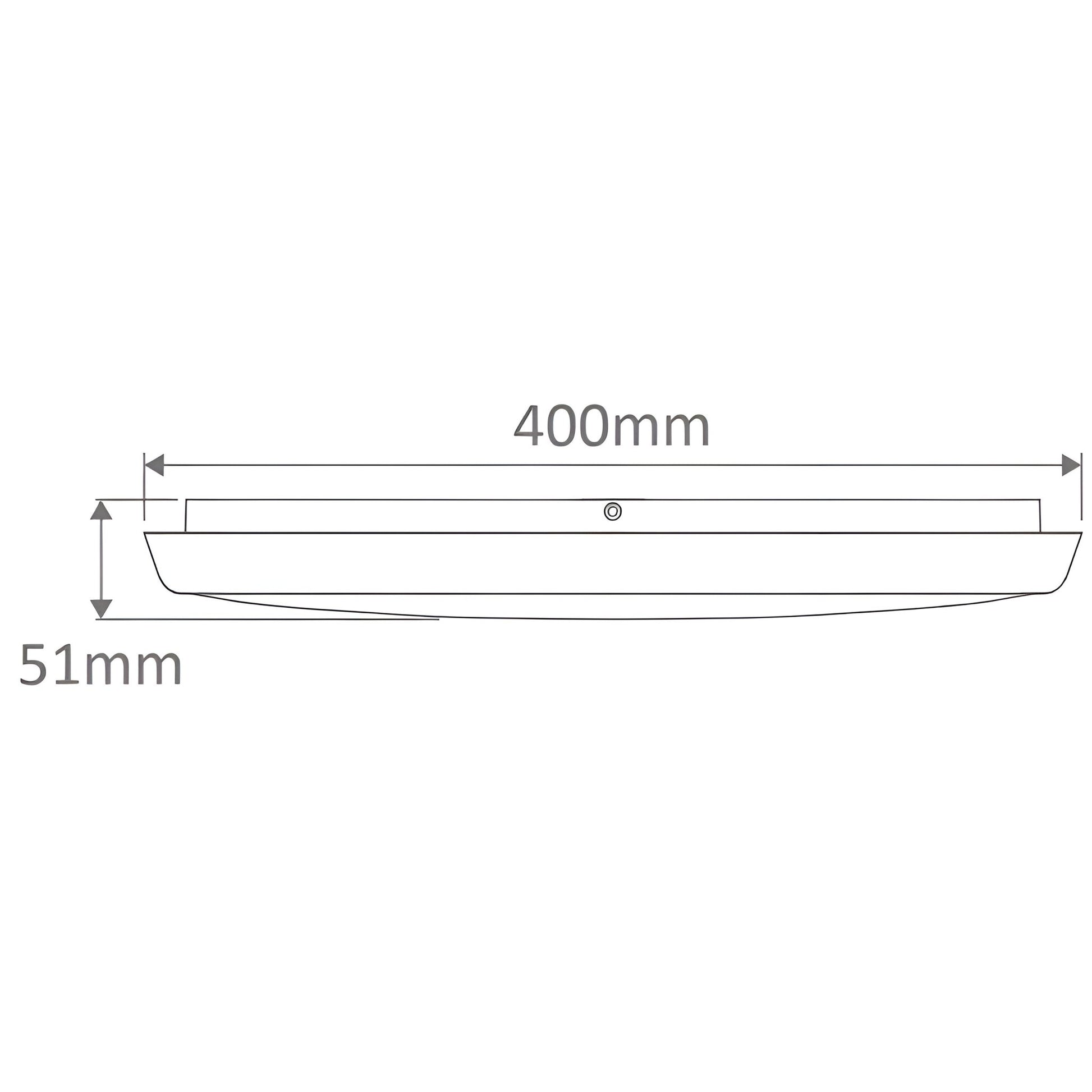 Domus SOLAR - 15W/25W/35W Round Tricolour Slimline Switchable IP44 LED Ceiling Light - Mases LightingDomus