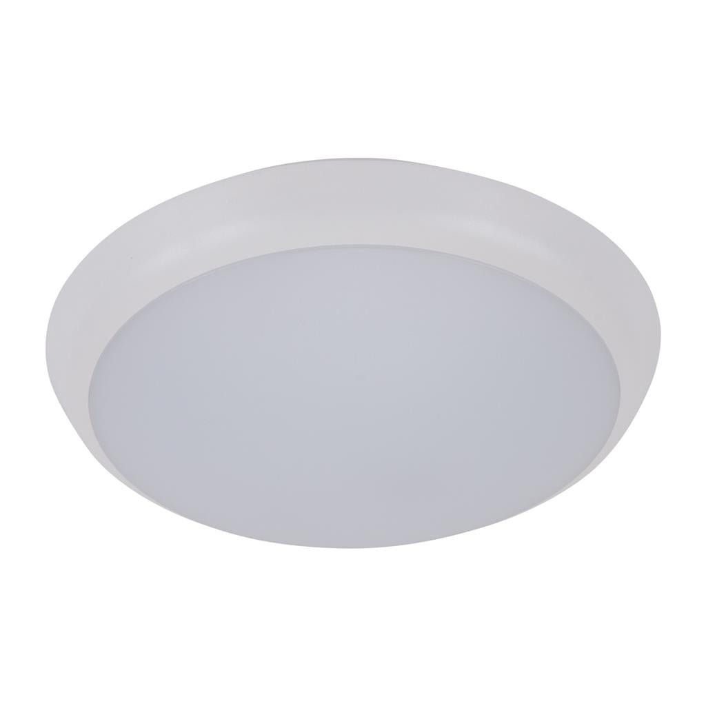 Domus SOLAR - 15W/25W/35W Round Tricolour Slimline Switchable IP44 LED Ceiling Light - Mases LightingDomus