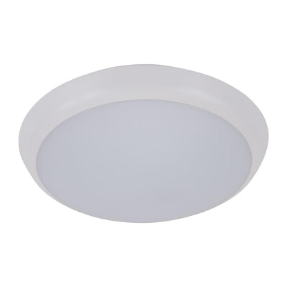Domus SOLAR - 15W/25W/35W Round Tricolour Slimline Switchable IP44 LED Ceiling Light - Mases LightingDomus