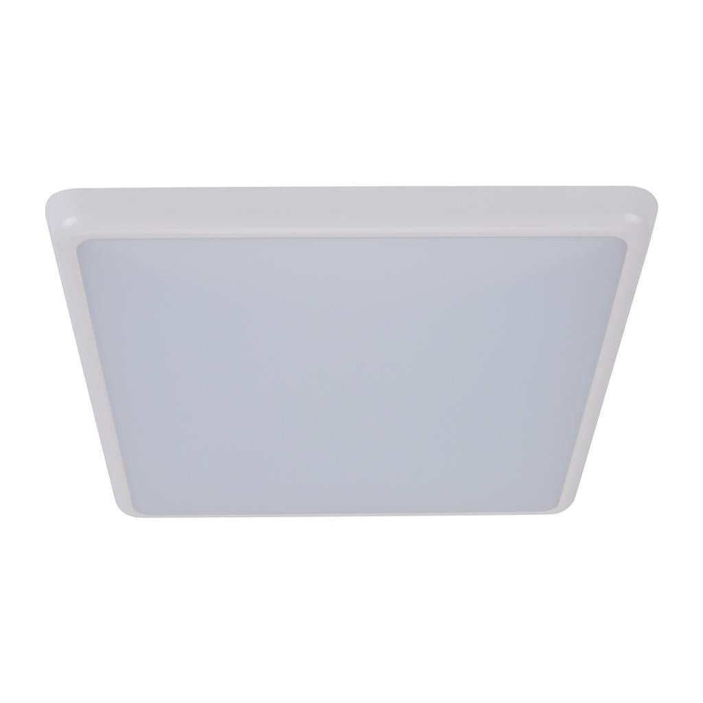 Domus SOLAR - 25W/35W Square Tricolour Slimline Switchable IP44 LED Ceiling Light - Mases LightingDomus