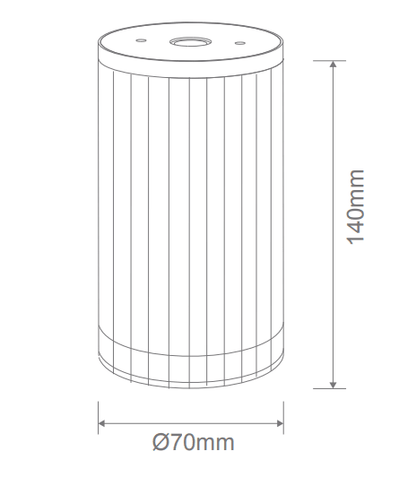 Domus STRIA-1-SM Surface Mounted Downlight - Mases LightingDomus Lighting
