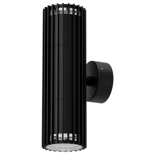 Domus STRIA-2-WB Up/Down Exterior Wall Light - Mases LightingDomus Lighting