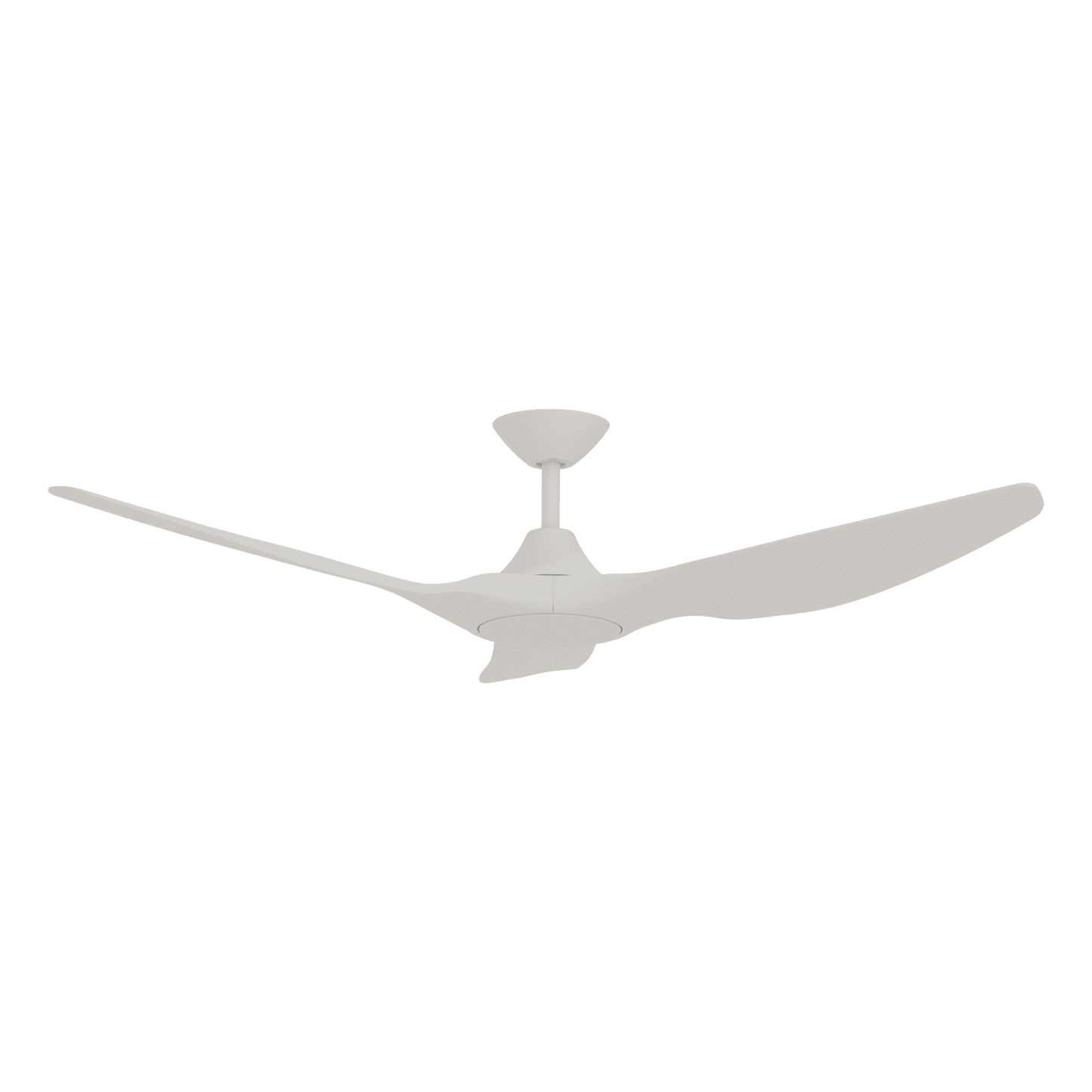 Domus Strike 60" DC Ceiling Fan with Remote | White, White Oak, Black or Black Walnut - Mases LightingDomus
