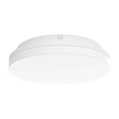 Domus SUNSET 250/300/400mm Roud - 15W/25W/35W LED Tricolour Dimmable IP54 Oyster Light - White - Mases LightingDomus