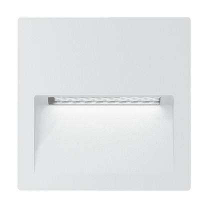 Domus Zac Pro 5 - 5W LED Recessed Wall / Step Light IP65 - Black or White - Mases LightingDomus Lighting