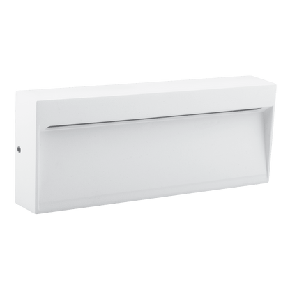 Domus Zeke Pro 8 - 8W LED Surface Mounted Wall / Step Light IP65 - Black or White - Mases LightingDomus Lighting