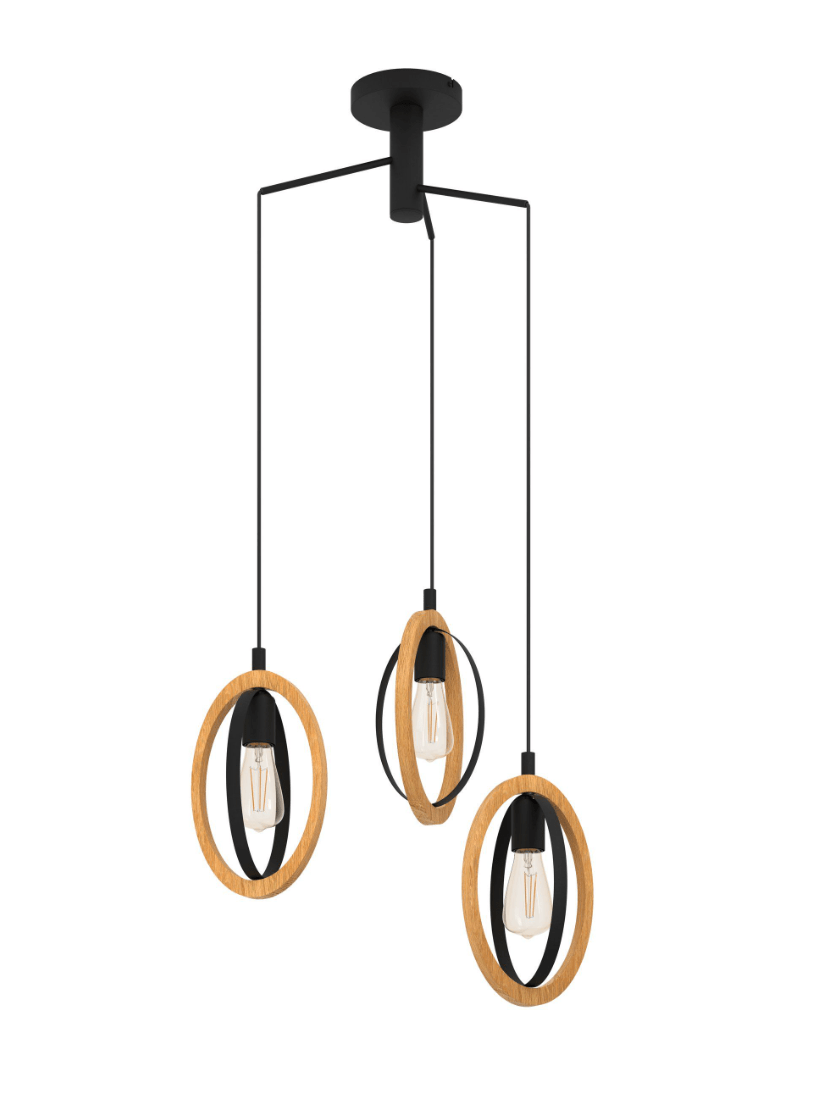 Eglo BASILDON - 3 Light Pendant - Mases LightingEglo