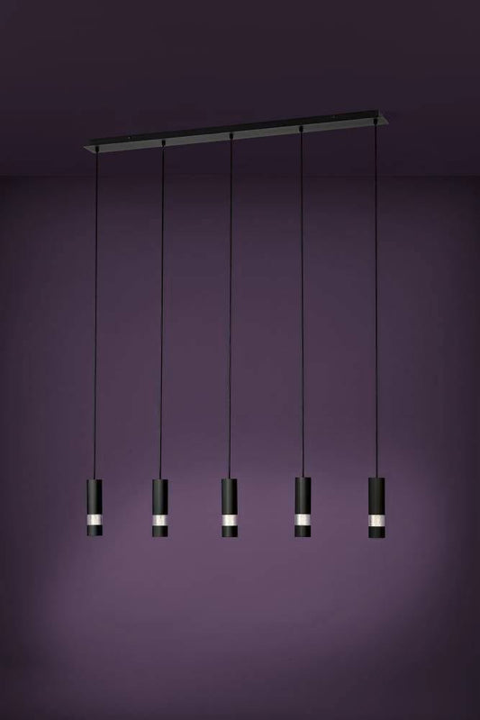 Eglo Bernabeta 5 Light Linear Pendant Light - Mases LightingEglo