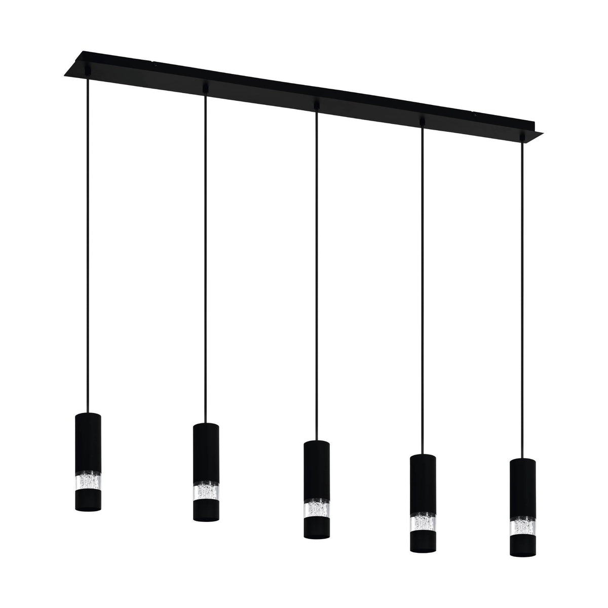 Eglo Bernabeta 5 Light Linear Pendant Light - Mases LightingEglo
