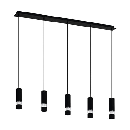 Eglo Bernabeta 5 Light Linear Pendant Light - Mases LightingEglo