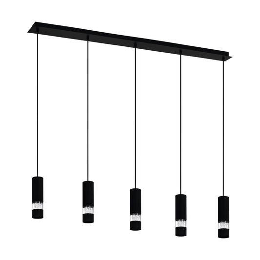 Eglo Bernabeta 5 Light Linear Pendant Light - Mases LightingEglo