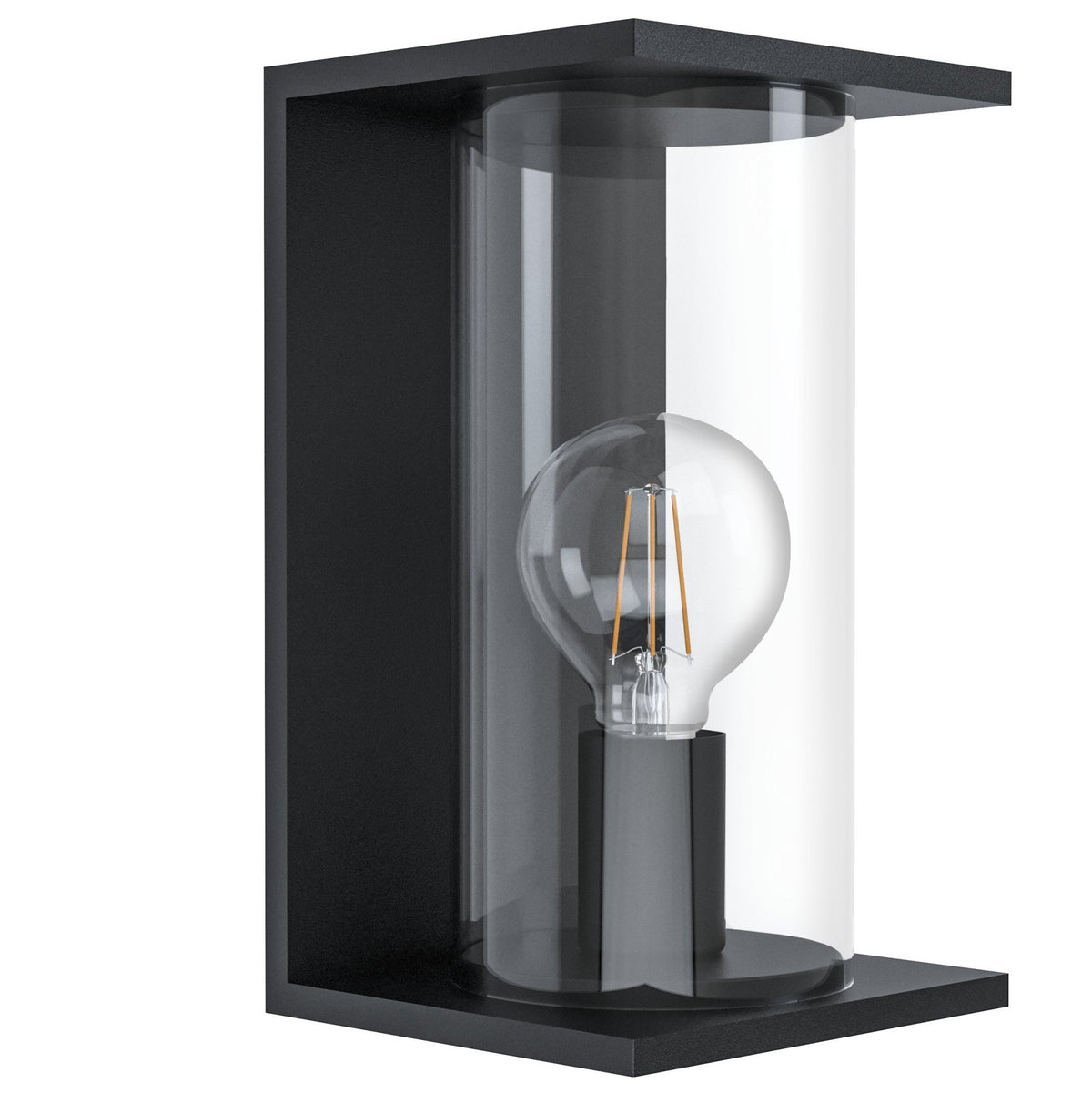 Eglo Cascinetta Wall Light Black/White - Mases LightingEglo