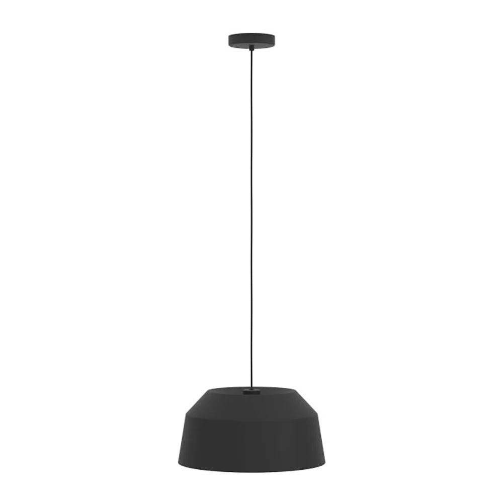Eglo Contrisa 1 Light Pendant Black 205857 - Mases LightingEglo