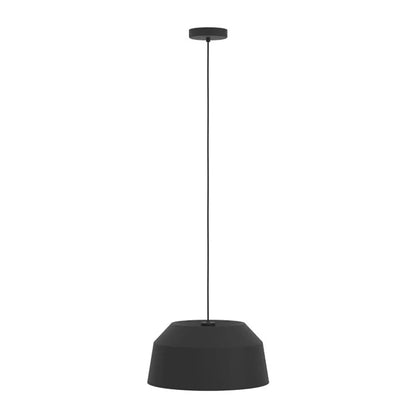 Eglo Contrisa 1 Light Pendant Black 205857 - Mases LightingEglo