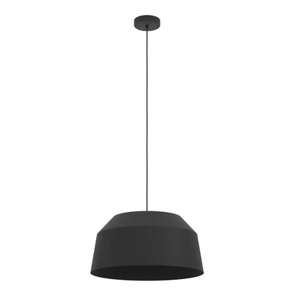 Eglo Contrisa 1 Light Pendant Black 205861 - Mases LightingEglo