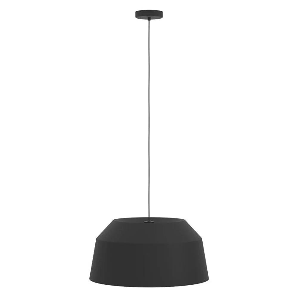 Eglo Contrisa 1 Light Pendant Black 205861 - Mases LightingEglo