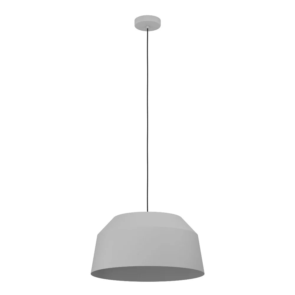 Eglo Contrisa 1 Light Pendant Grey 900381N - Mases LightingEglo