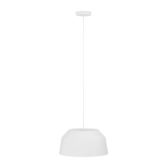 Eglo Contrisa 1 Light Pendant White 205858 - Mases LightingEglo