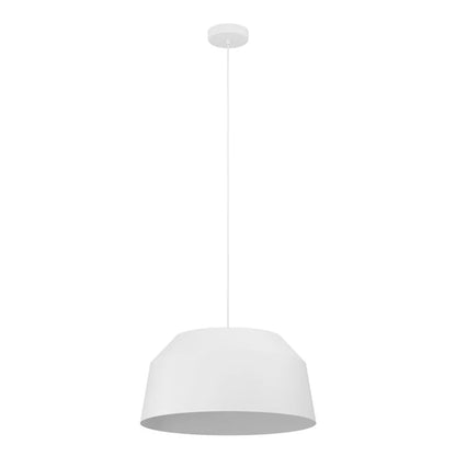 Eglo Contrisa 1 Light Pendant White 205859 - Mases LightingEglo