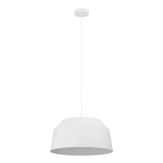 Eglo Contrisa 1 Light Pendant White 205859 - Mases LightingEglo