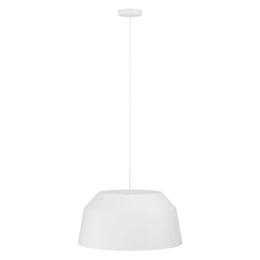 Eglo Contrisa 1 Light Pendant White 205859 - Mases LightingEglo