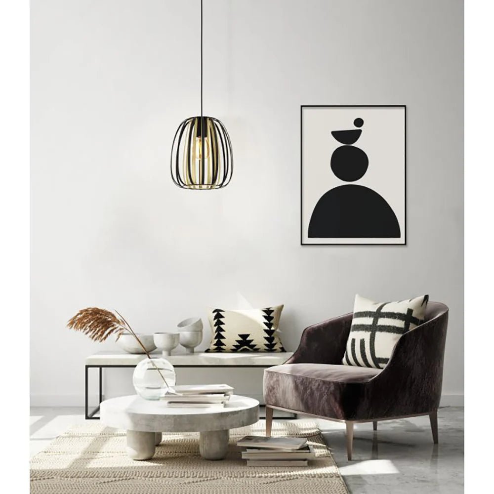 Eglo Encinitos Pendant Light BlacK / Gold - 99665N