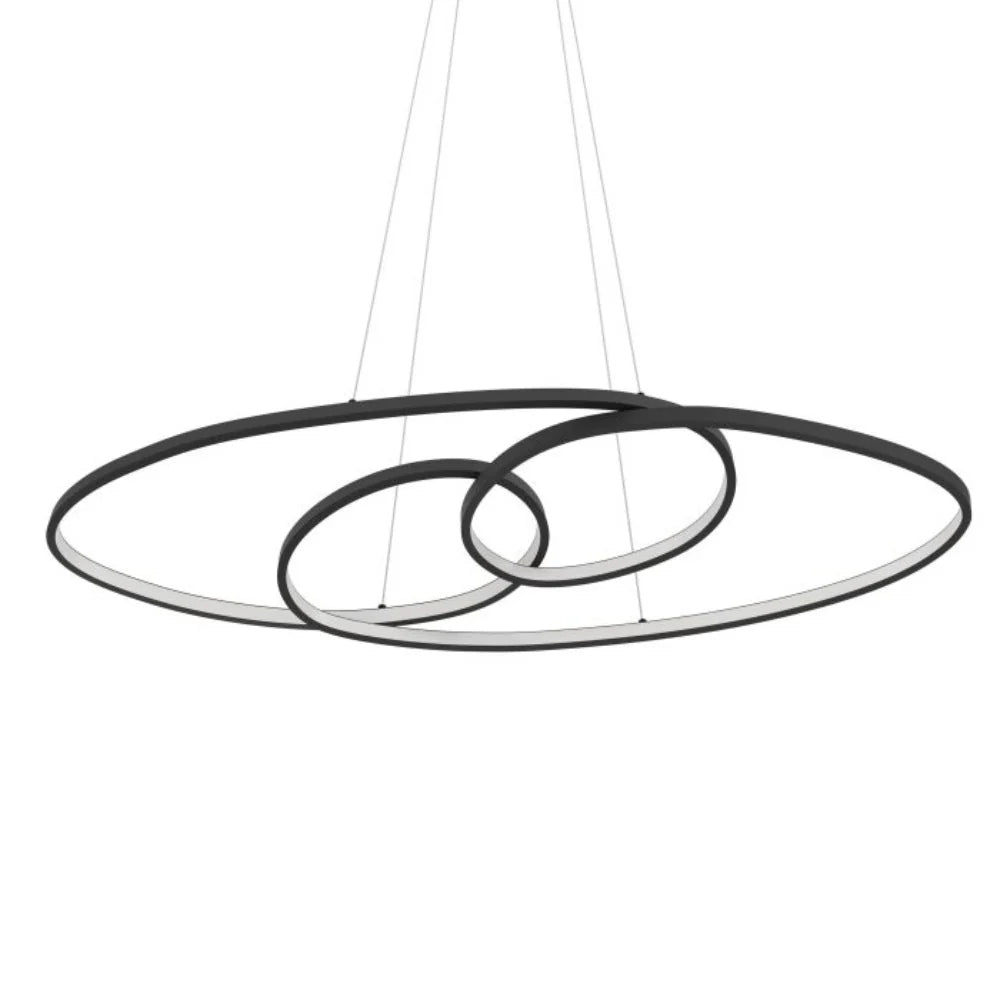 Eglo Gianella LED Pendant Black 206098 - 3000K - Mases LightingEglo