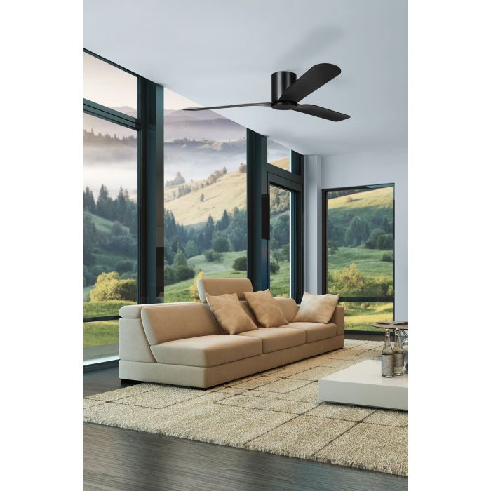 Eglo Iluka 60 DC Hugger Ceiling Fan - Mases LightingEglo