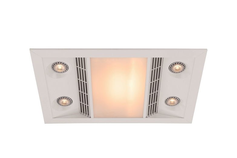 Eglo INFERNO Bathroom Heater & Light - Mases LightingEglo