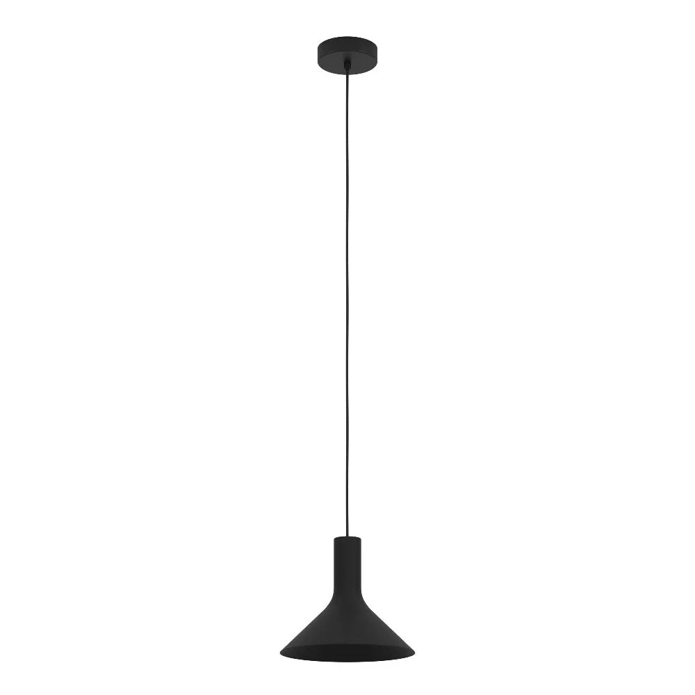 Eglo MORESCANA Pendent Light Black Steel - 390218N - Mases LightingEglo