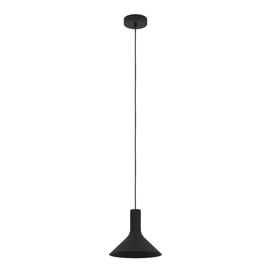 Eglo MORESCANA Pendent Light Black Steel - 390218N - Mases LightingEglo