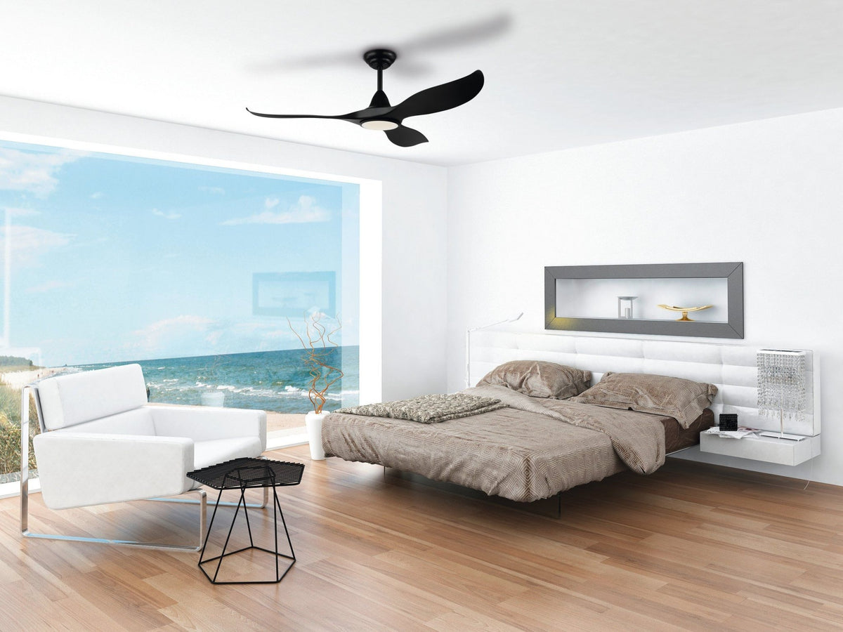 Eglo NOOSA 52” ABS 3 Blade DC Ceiling Fan with Remote Control & LED Light - Mases LightingEglo