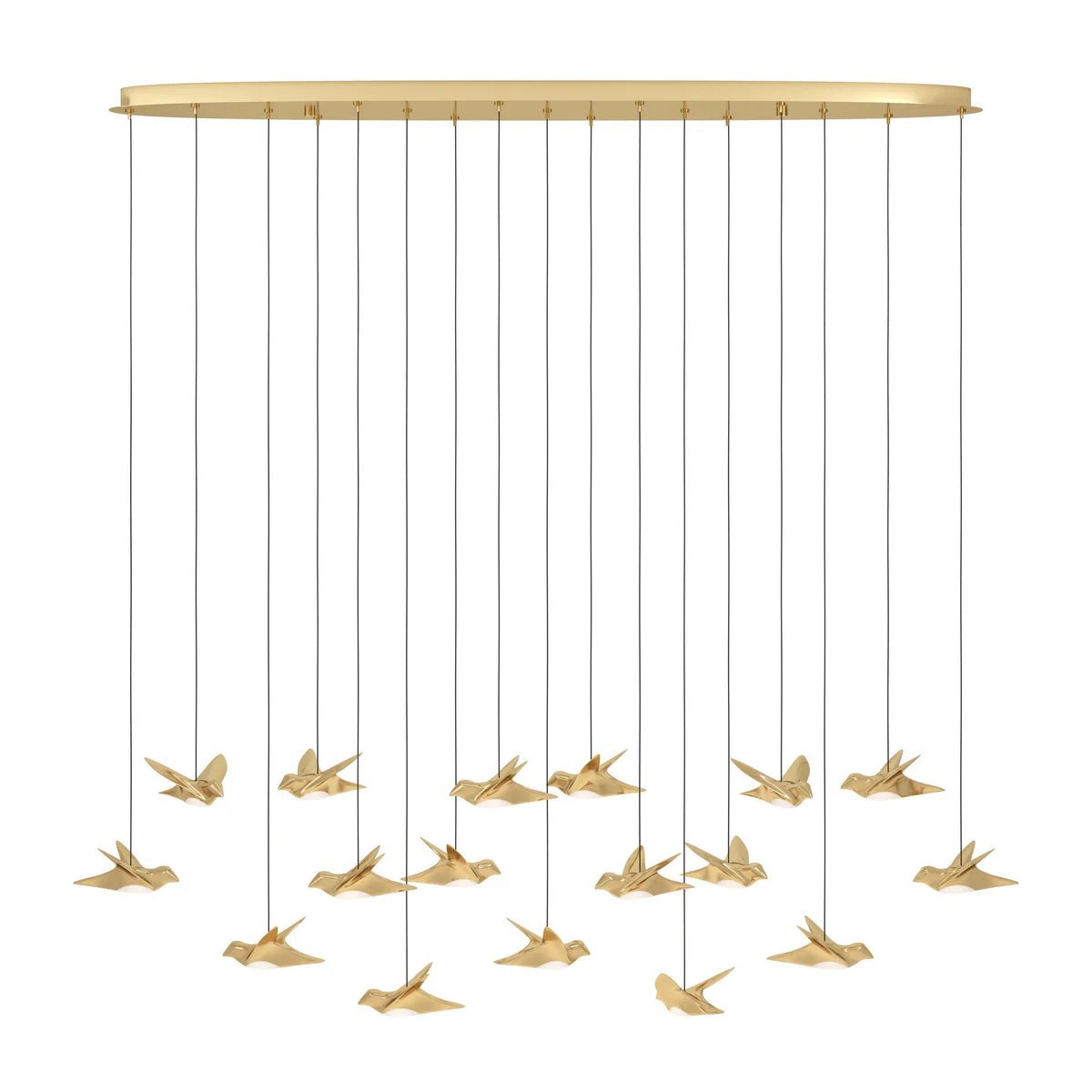 Eglo Paratebueno 1480mm Pendant Light Brass - 390399 - Mases LightingEglo