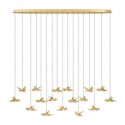 Eglo Paratebueno 1480mm Pendant Light Brass - 390399 - Mases LightingEglo