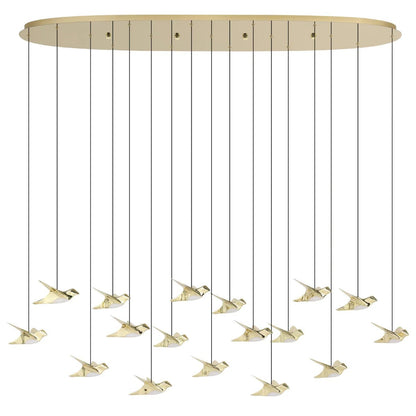 Eglo Paratebueno 1480mm Pendant Light Brass - 390399 - Mases LightingEglo