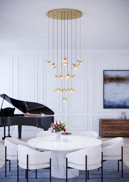 Eglo Paratebueno 780mm Pendant Light Brass - 390398 - Mases LightingEglo