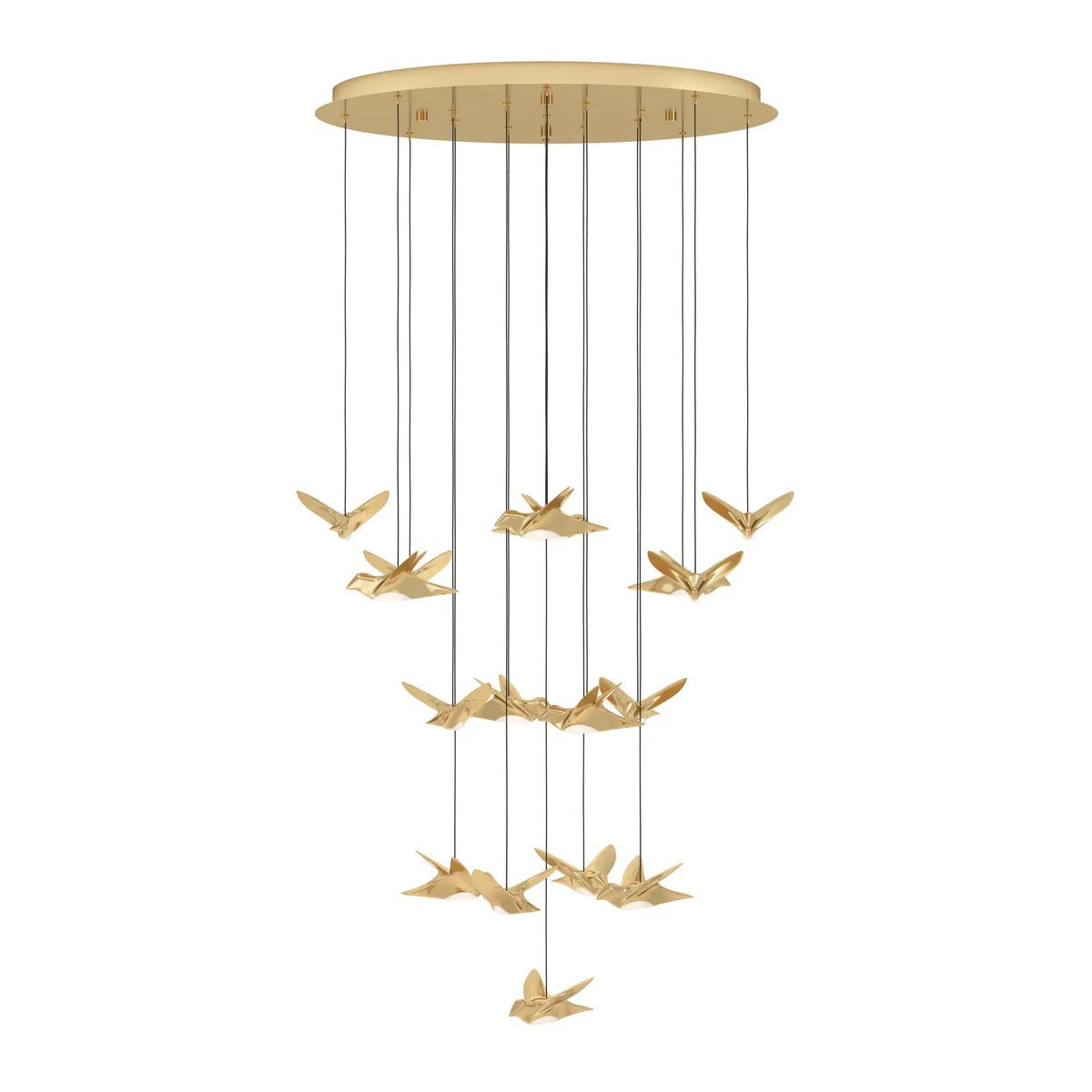 Eglo Paratebueno 780mm Pendant Light Brass - 390398 - Mases LightingEglo