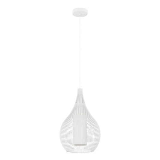 Eglo RAZONI Pendant Light White Steel - 900829N - Mases LightingEglo