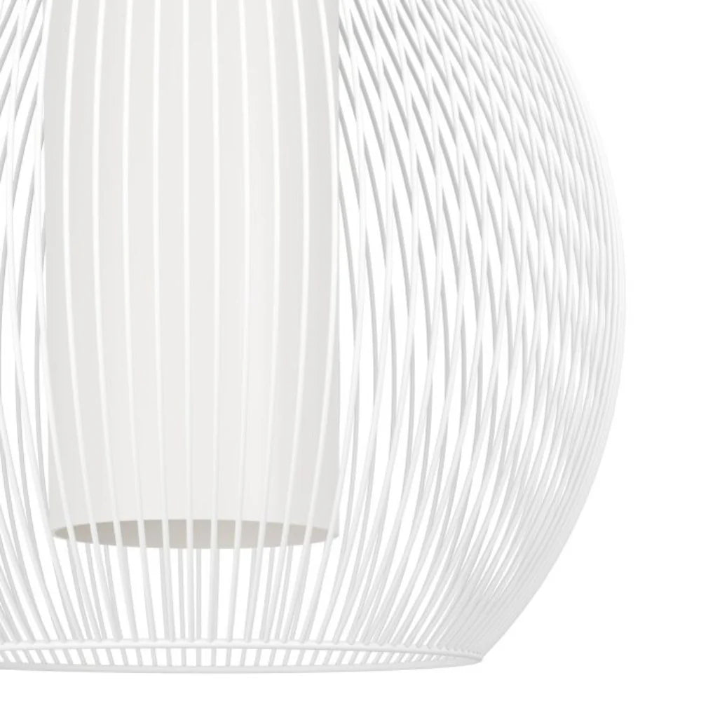 Eglo RAZONI Pendant Light White Steel - 900829N - Mases LightingEglo
