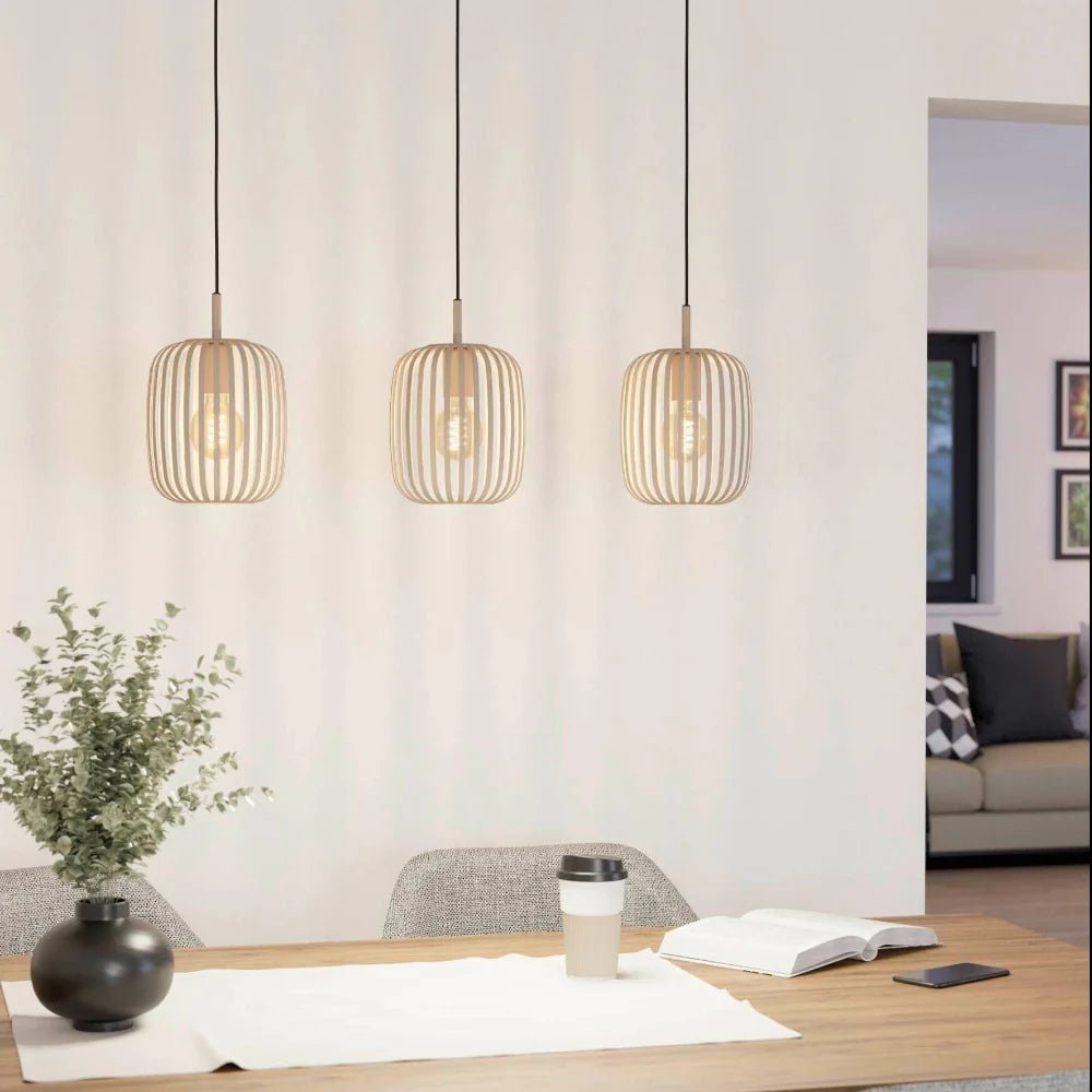 Eglo ROMAZZINA Pendant 3 Lights Sandy Steel - 900497N