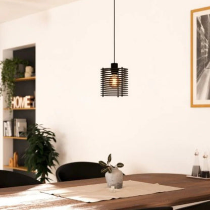 Eglo SEGOVIA Pendant Light Black Steel - 206049 - Mases LightingEglo
