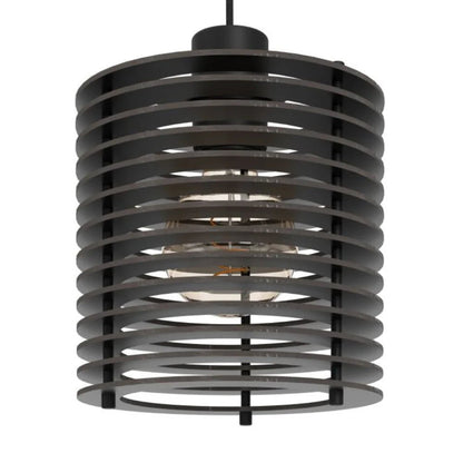 Eglo SEGOVIA Pendant Light Black Steel - 206049 - Mases LightingEglo