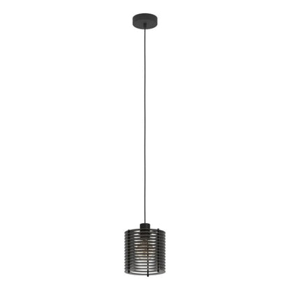 Eglo SEGOVIA Pendant Light Black Steel - 206049 - Mases LightingEglo