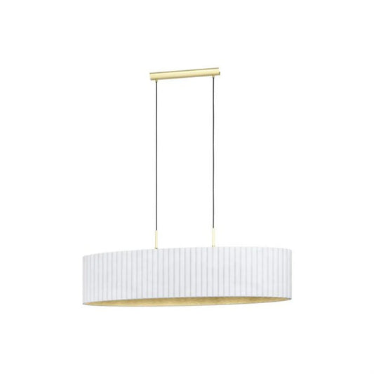 Eglo Tamaresco 2 Light Pendant Brushed Brass Steel - 39764N - Mases LightingEglo