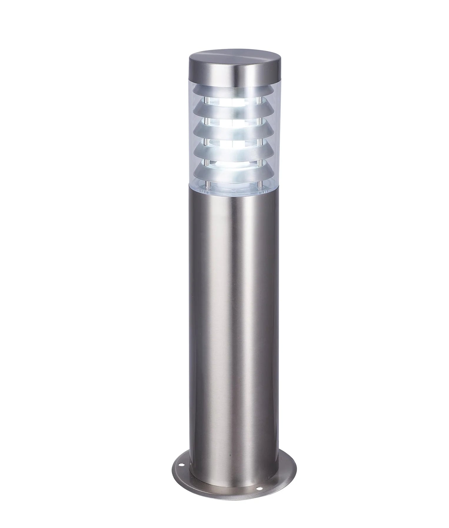 ELANORA: E27 Surface Mounted Stainless Steel Bollard Lights IP44 - Mases LightingCLA