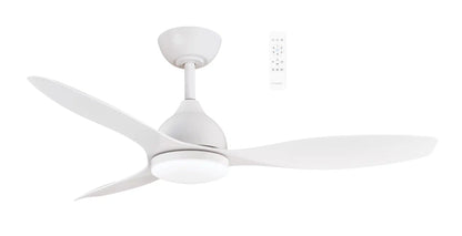 Elite DC 48″ & 52″ Smart Ceiling Fan With WIFI Remote Control + LED light - White, Black or Walnut - Mases LightingMartec